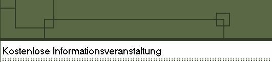 Kostenlose Informationsveranstaltung