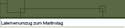 Laternenumzug zum Martinstag